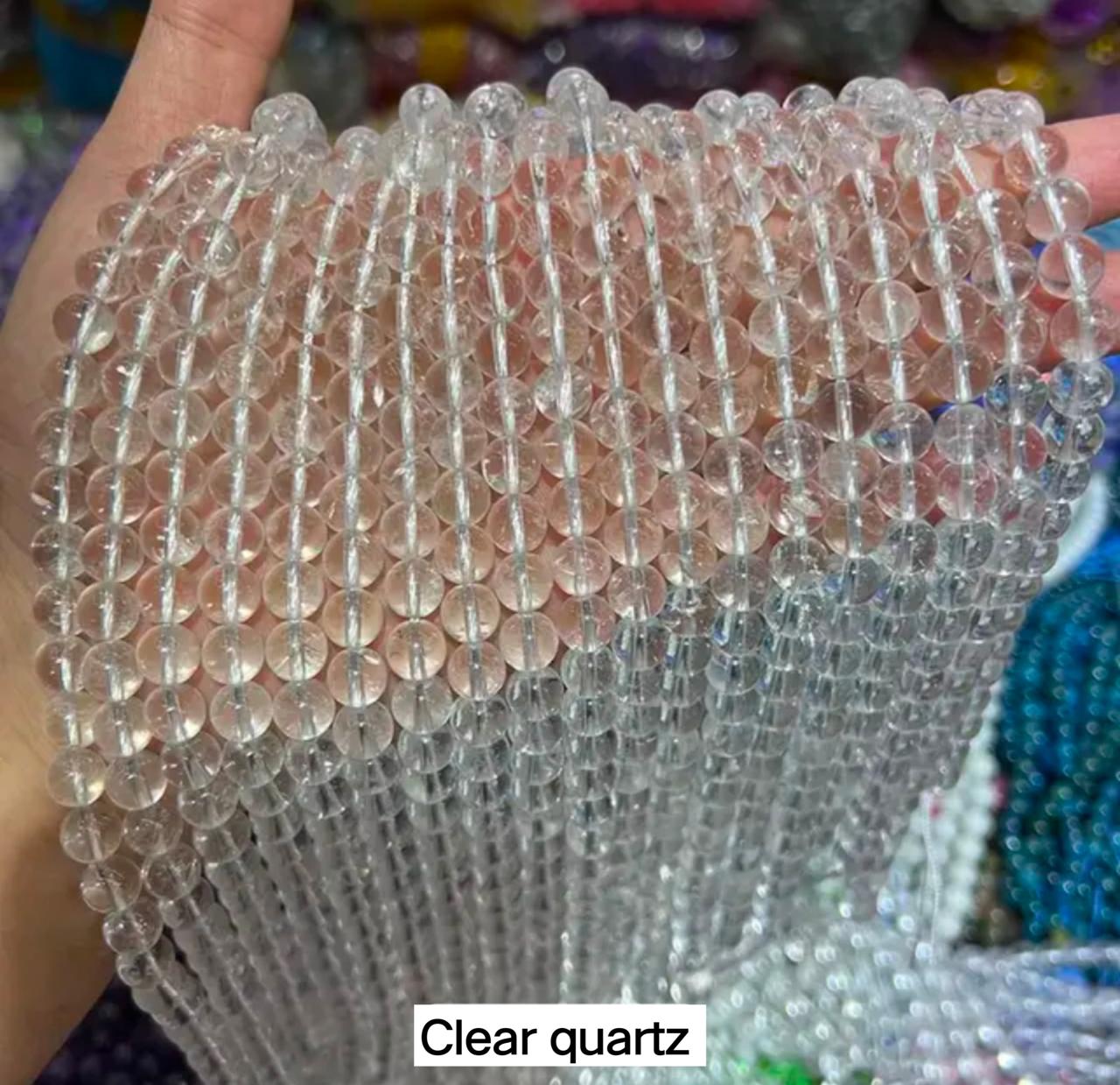 Energised Quartz Mala-Certified