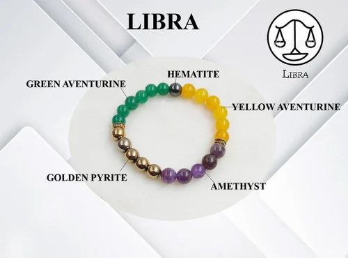 Energized Money Magnet Bracelet for Libra (Tula Rashi)-Certified