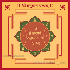 Energized Shri Hanuman Yantra: A Sacred Tool for Strength and Protection