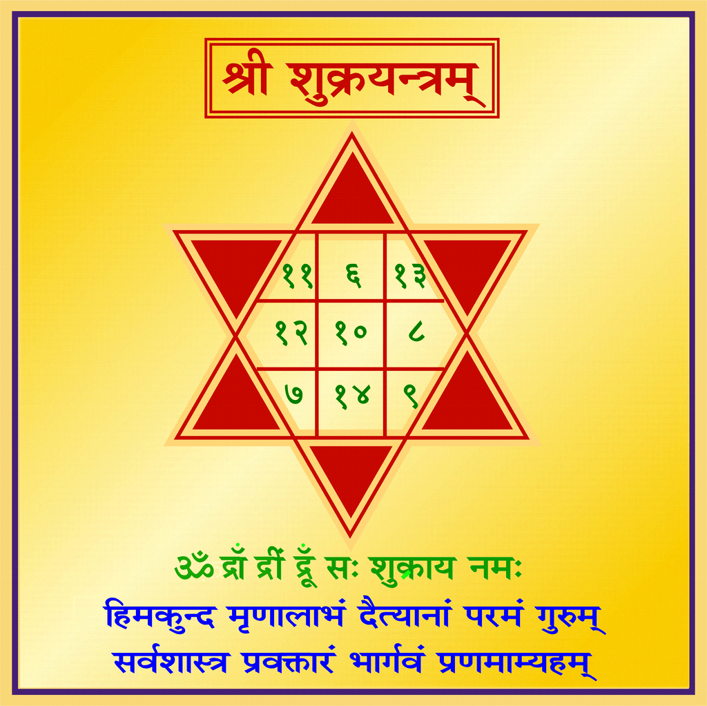 Shree Shukra Yantra
